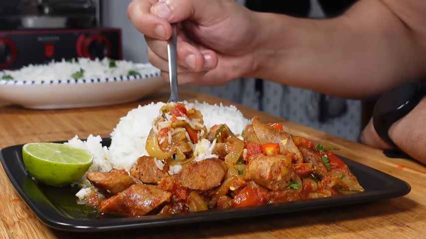 recette rougail saucisses