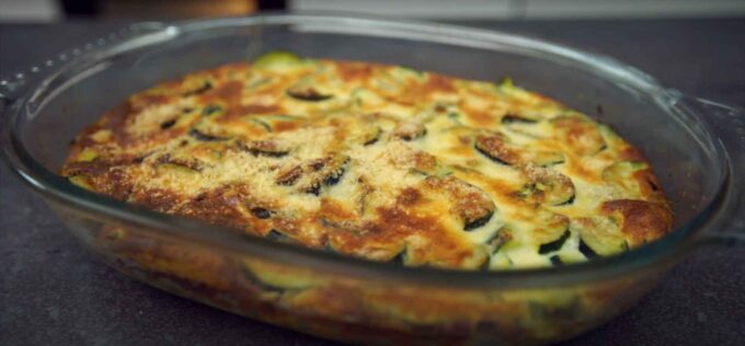Recette flan courgettes facile