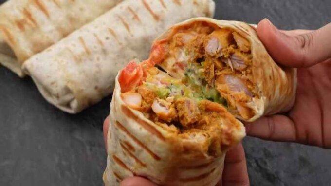 Wrap poulet facile