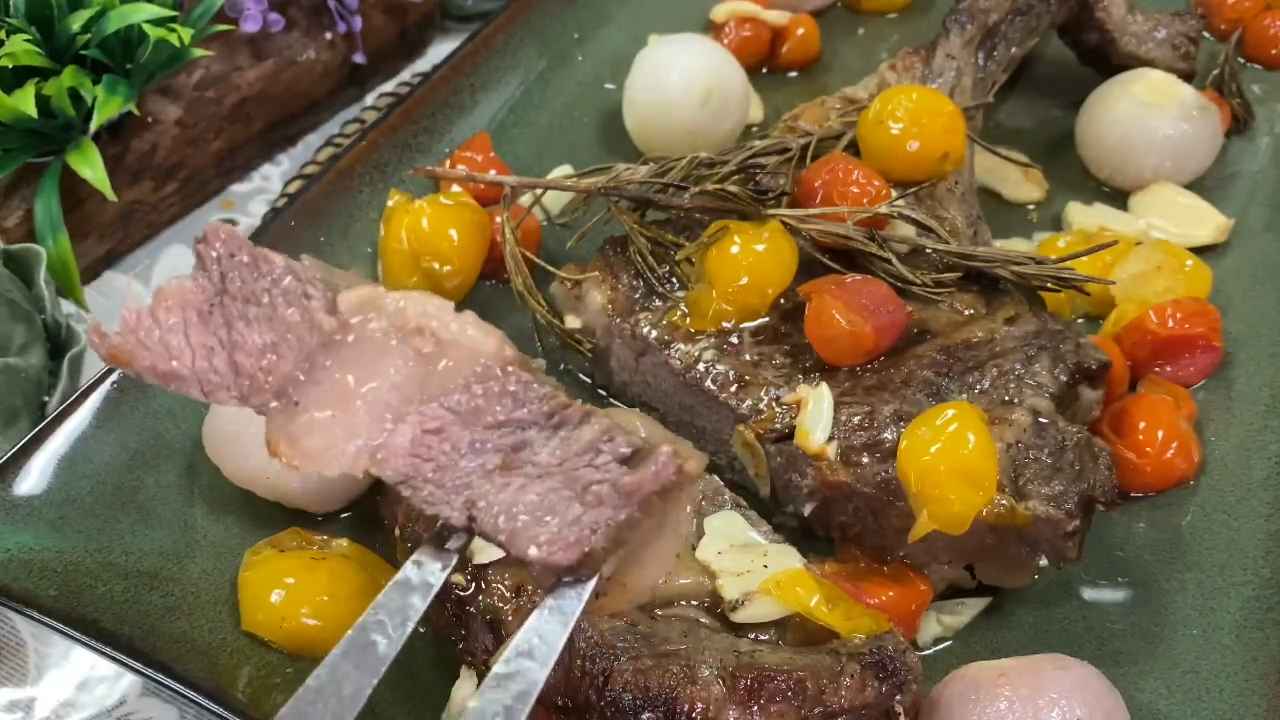 Côte de bœuf au four