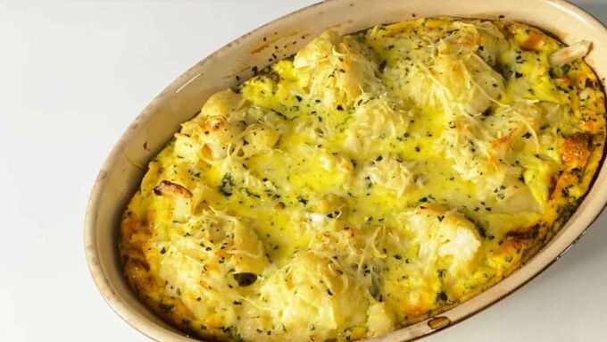 recette gratin de chou fleur