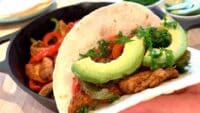 Fajitas au poulet