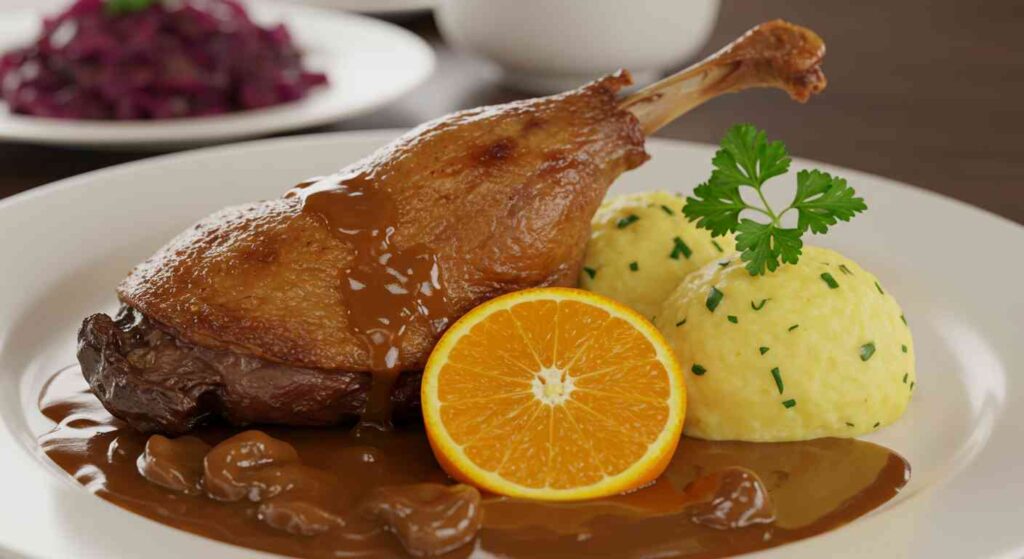Cuisse de Canard à l'Orange recette facile