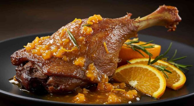Recette Cuisse de Canard à l'Orange