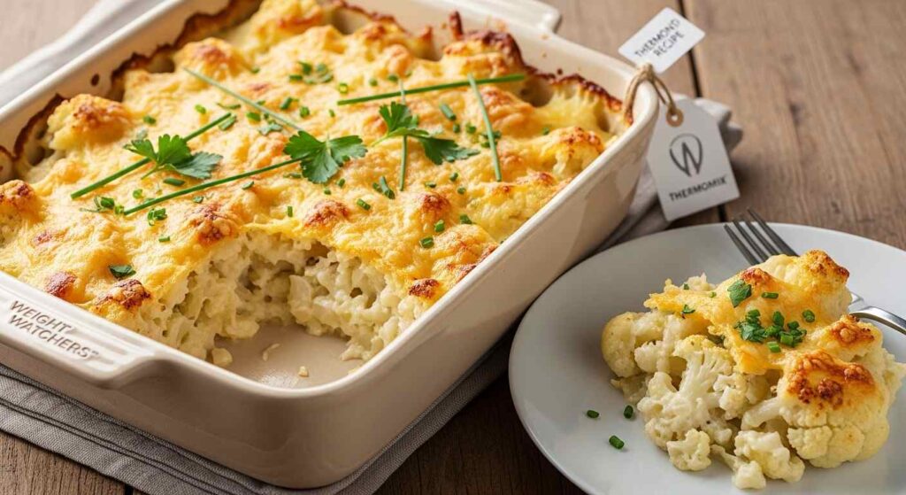 gratin chou-fleur léger