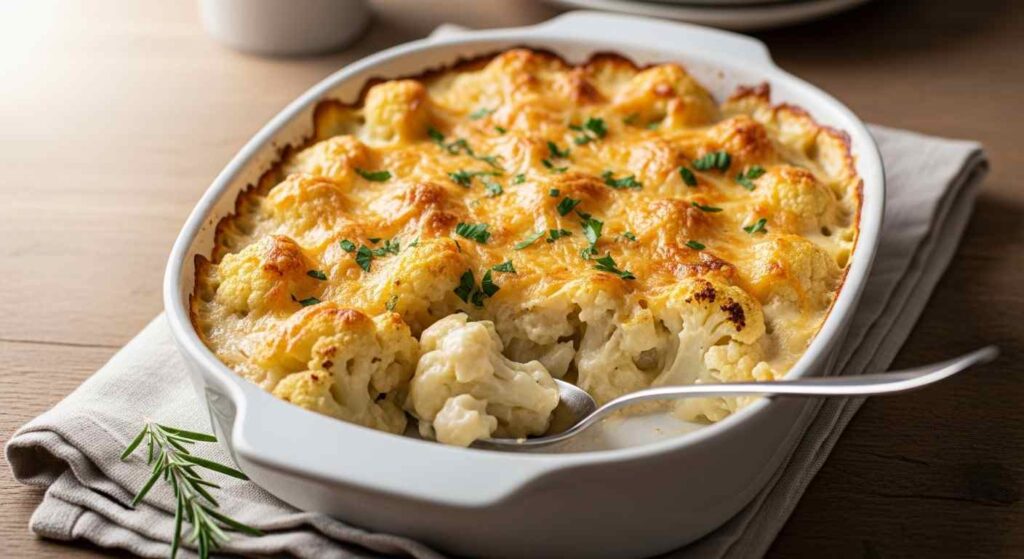 recette gratin de chou-fleur Weight Watchers Thermomix