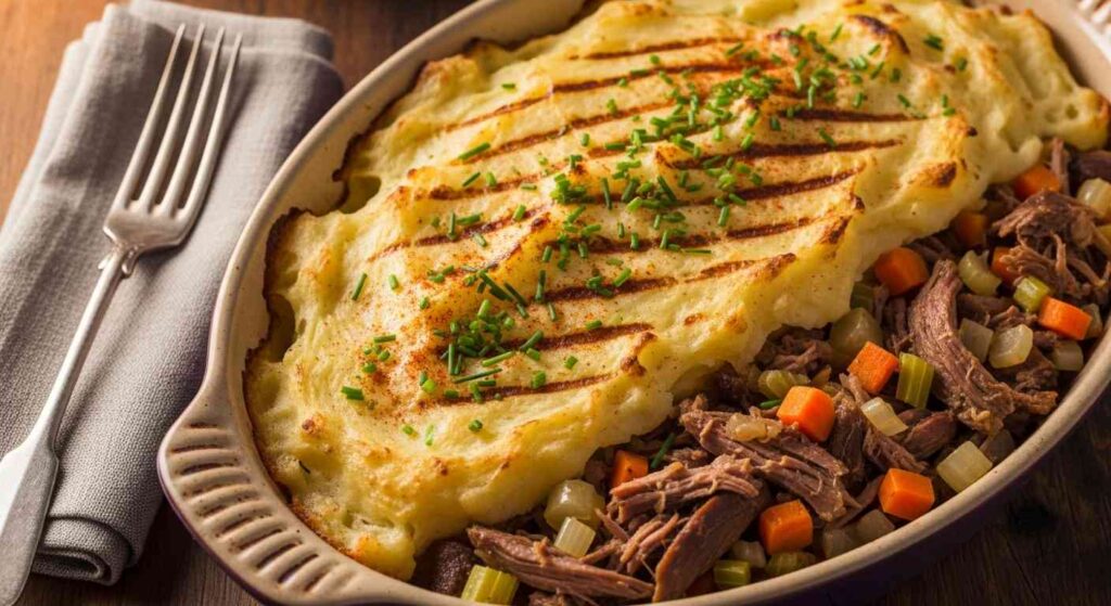 hachis parmentier de canard